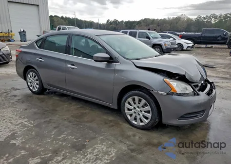 2015 Nissan Sentra S z USA, uszkodzony, nr VIN 3N1AB7APXFY297248